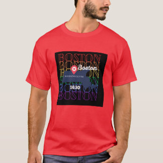 T-shirt från Boston, Massachusetts