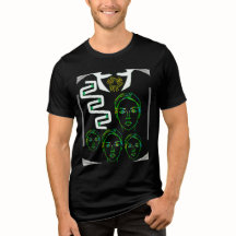T-Shirt fri ansiktsuttryck Tri-Blend skjorta
