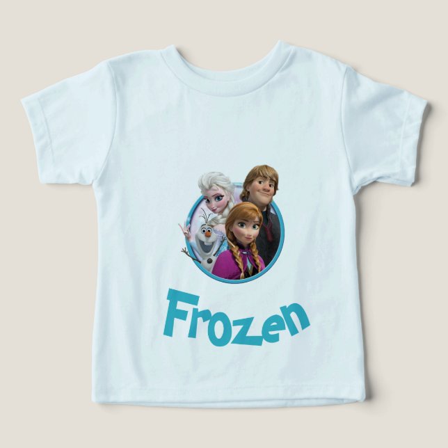 T-Shirt (Frozen character design) (Design Framsida)