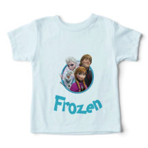 T-Shirt (Fryst karaktärsdesign)