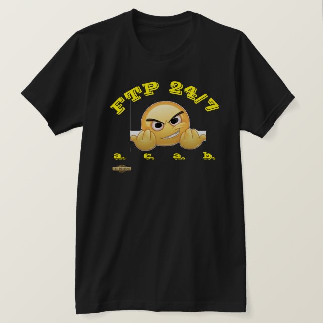 t-shirt ’FTP 24/7’ (Design framsida)