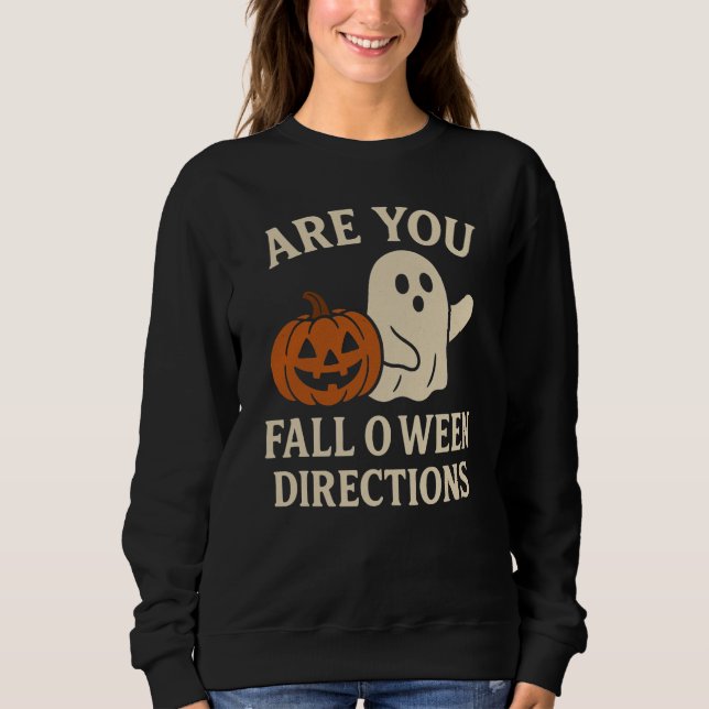T-shirt Funny Fall-o-Ween Vibes (Framsida)