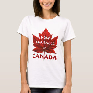 T-Shirt Funny Kanada Dag T-shirt för kvinnor