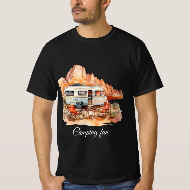 T-Shirt für Camper (Framsida)