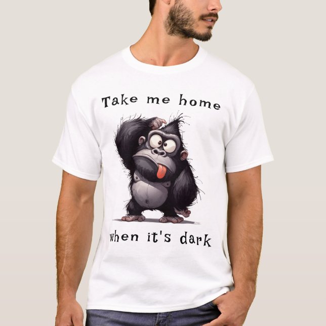 T-Shirt für fröhliche Stimmung (Framsida)