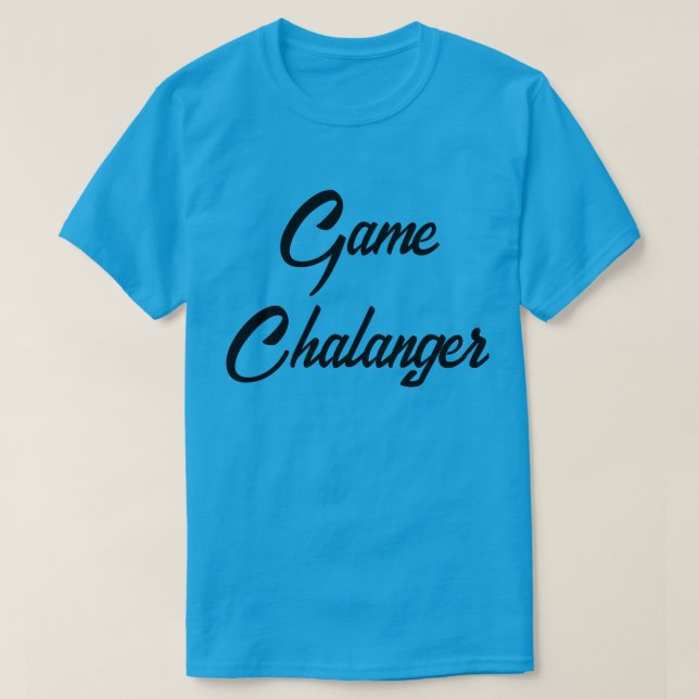T-Shirt Game Chalanger (Design framsida)