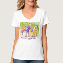 T-Shirt - Gamla väskor - "Se upp...spela Thru!"