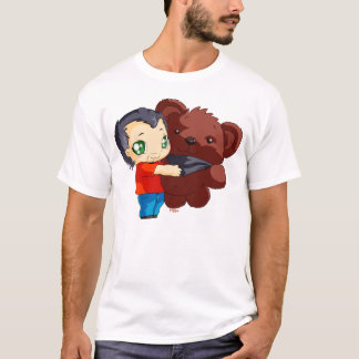 T-shirt Gege and his teddy bear