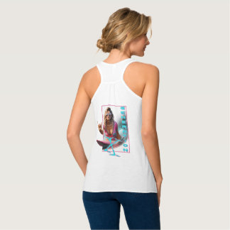 T-Shirt Generation X Florida Surfer Girl Linne Med Racerback