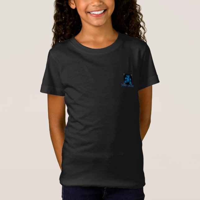 T-Shirt GIRLS ART STIL DESIGN (Framsida)