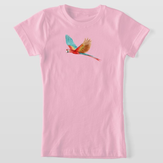 T-Shirt Girls - Parrot (Laydown)