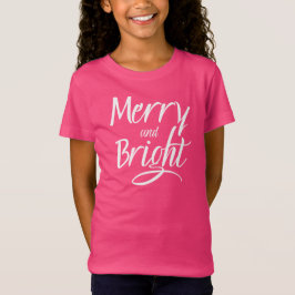 T-Shirt: Glad och ljus (rosa) T Shirt