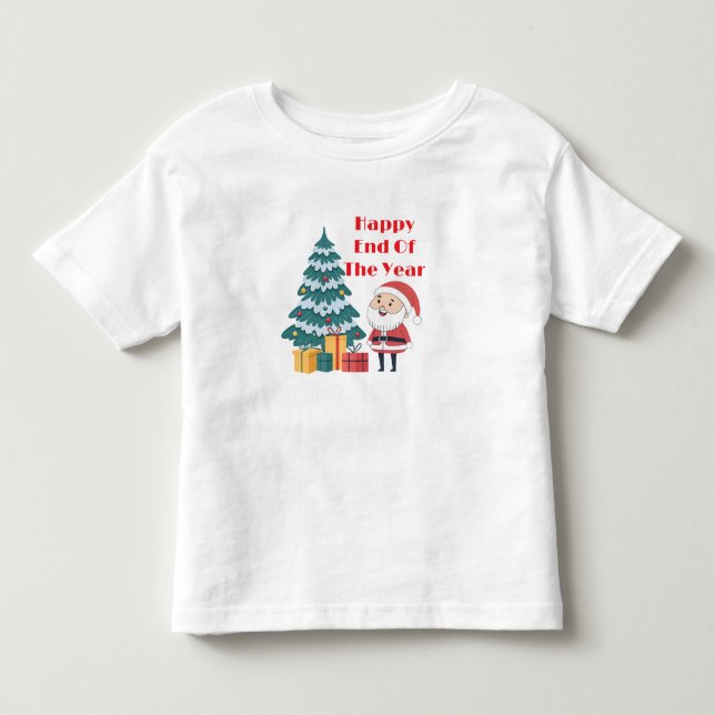 T-shirt Glad slut på året. (Framsida)