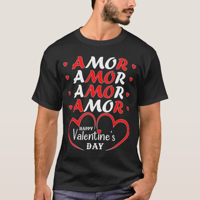 T-shirt glad valentins dag 2025 (Framsida)
