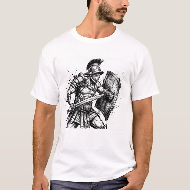 T-Shirt Gladiateur Romain (Framsida)