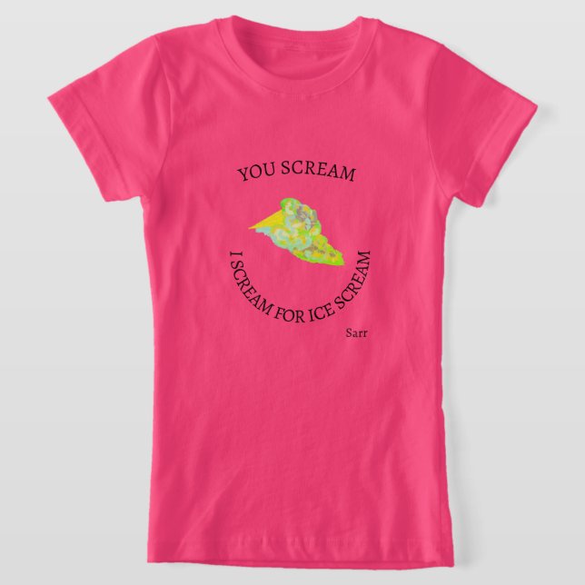 T-Shirt: Glass Önskemål T Shirt (Laydown)
