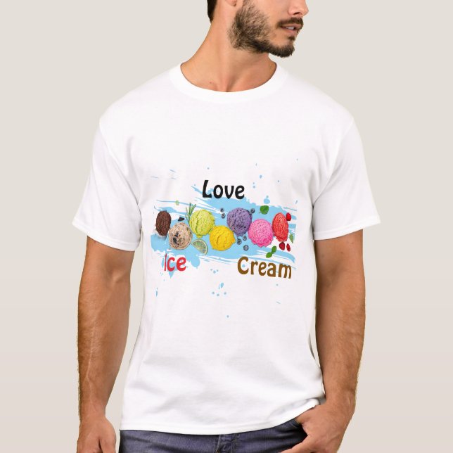 T-shirt glasskaka  (Framsida)