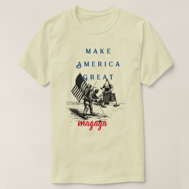 T-Shirt Gör Amerika Underbart (Design framsida)