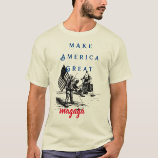 T-Shirt Gör Amerika Underbart