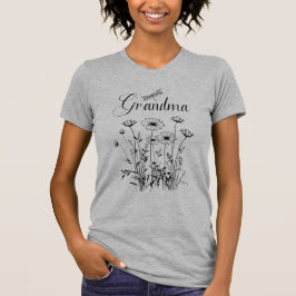 T-Shirt - Grandma Wildblomma Dragonfly