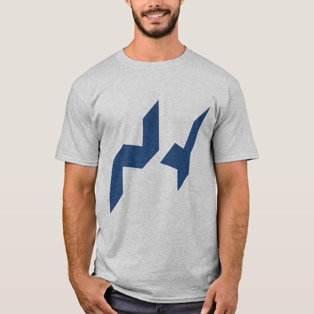 T-shirt gris NEW YORK (Framsida)