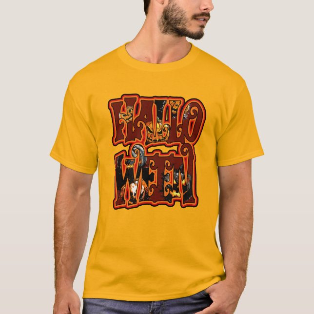 T-shirt Halloweeen (Framsida)