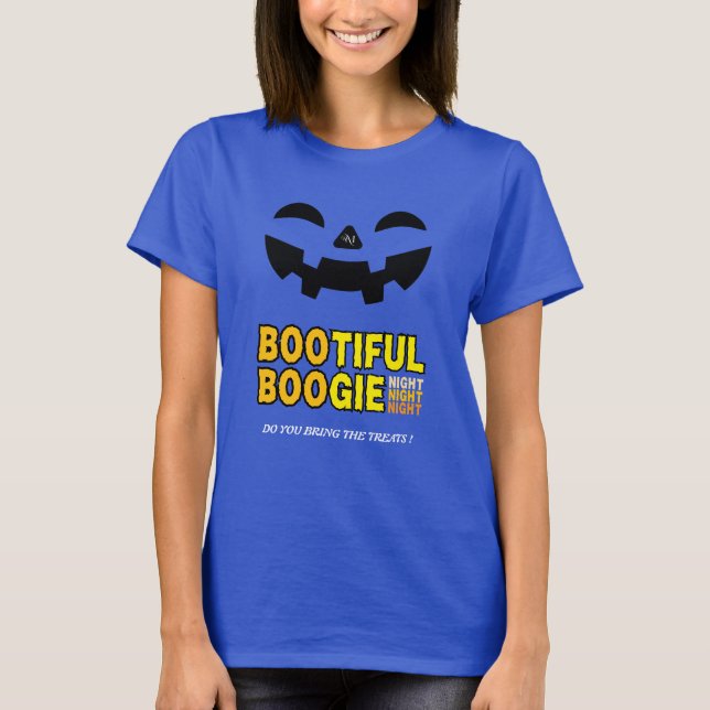 T-Shirt:  HALLOWEEN-ansikte #5 T Shirt (Framsida)
