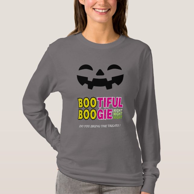 T-Shirt:  HALLOWEEN-ansikte #7 T Shirt (Framsida)
