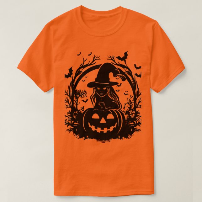 T-shirt Halloween day  (Design framsida)