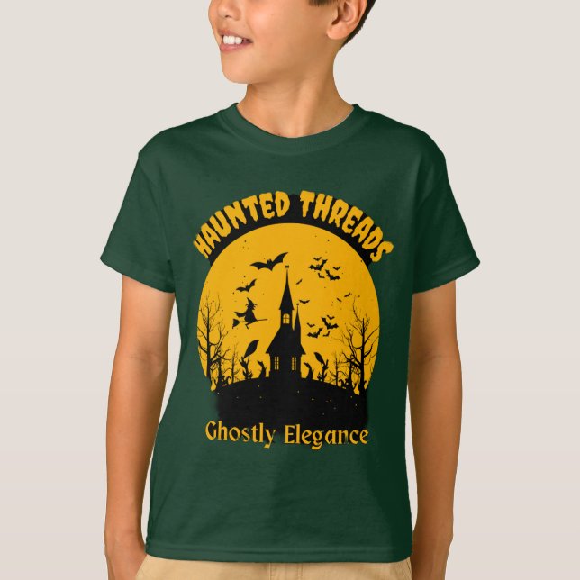 T-Shirt Halloween Elegance (Framsida)