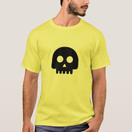 T-shirt Halloween Skull Comb