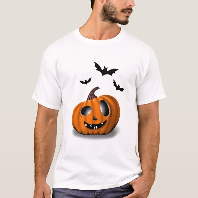 T-shirt Halloween-tema (Framsida)