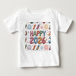 T-Shirt-Happy New Year 2026 Matching Family T Shirt
