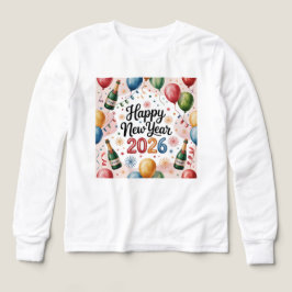 T-Shirt-Happy New Year 2026 Matching Family T Shirt