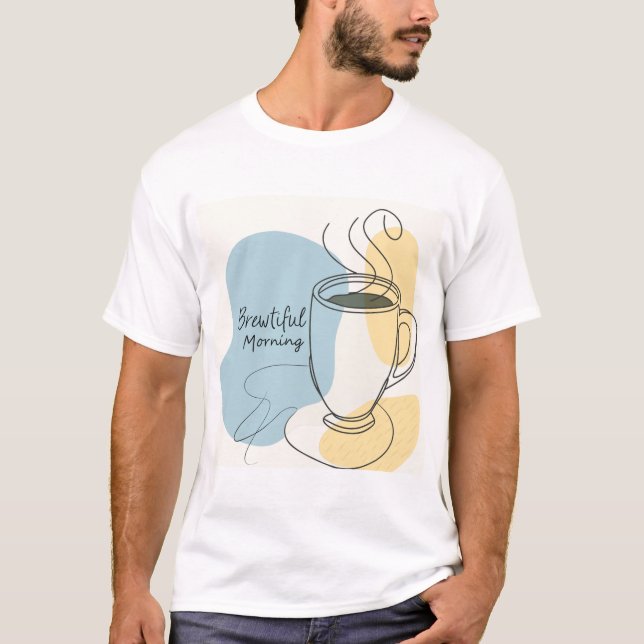 T-Shirt Härlig Morgon (Framsida)