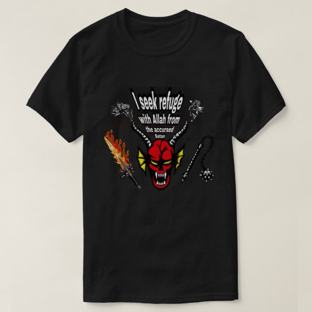 T-shirt Hellfire-klubb (Design framsida)