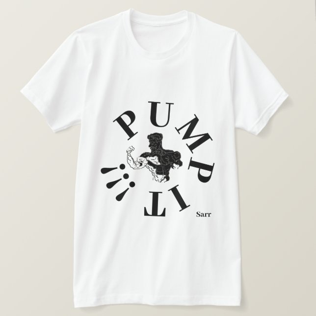 T-Shirt  herr : BodyBuilder (Design framsida)