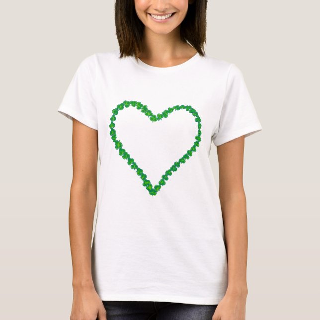 T-Shirt-hjärta T Shirt (Framsida)