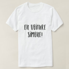 T-Shirt homme En voiture Simone
