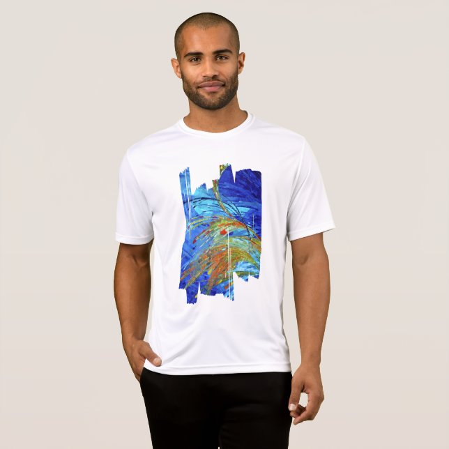 T-shirt homme polyester Champs élyséens (Hel framsida)