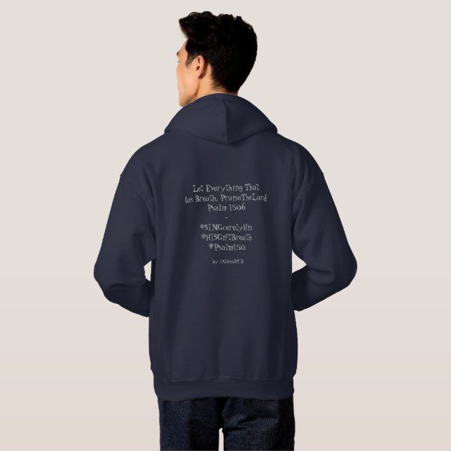 T-Shirt Hoodie (Hel baksida)