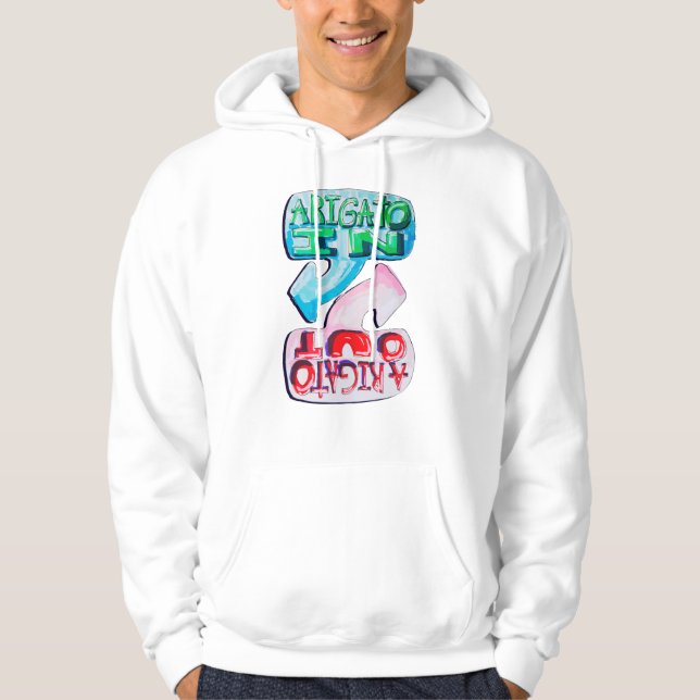 T-Shirt Hoodie (Framsida)