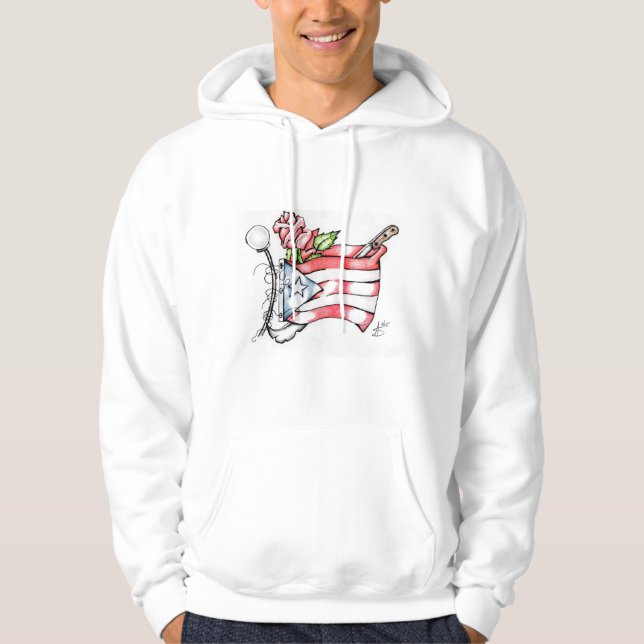 T-Shirt Hoodie (Framsida)