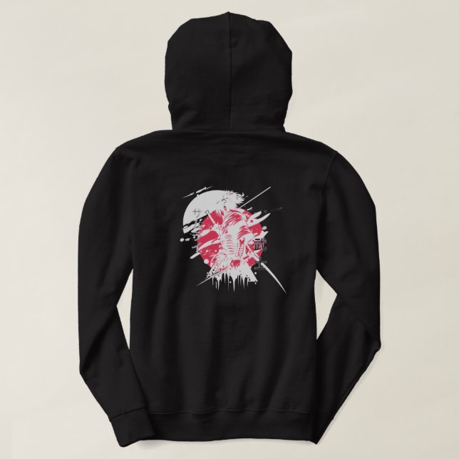 T-shirt Hoodie (Design baksida)