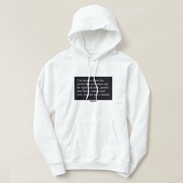 T-Shirt Hoodie (Design framsida)