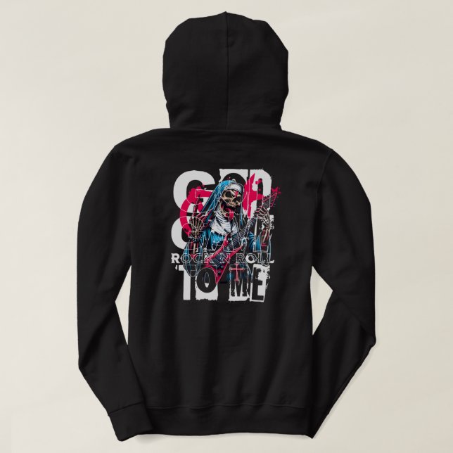 T-Shirt Hoodie (Design baksida)