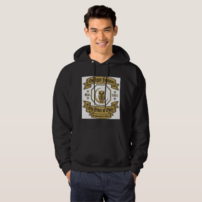 T-Shirt Hoodie (Hel framsida)