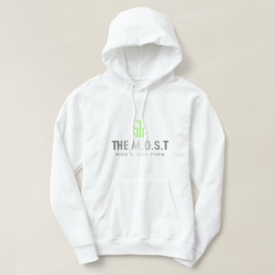 T-shirt Hoodie (Vit Klassisk)