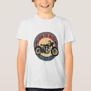 T-shirt/ hoodies Vintage Bike- Born to Ride logoty T Shirt