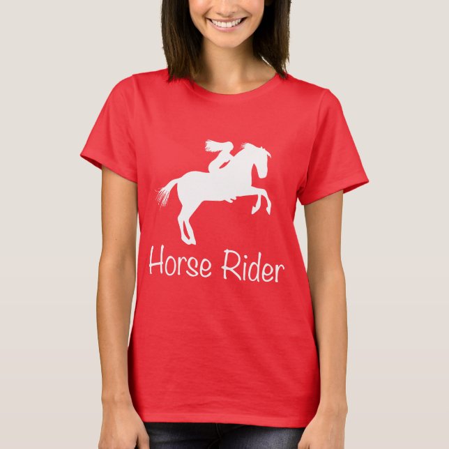 T-Shirt Horse Rider (Framsida)